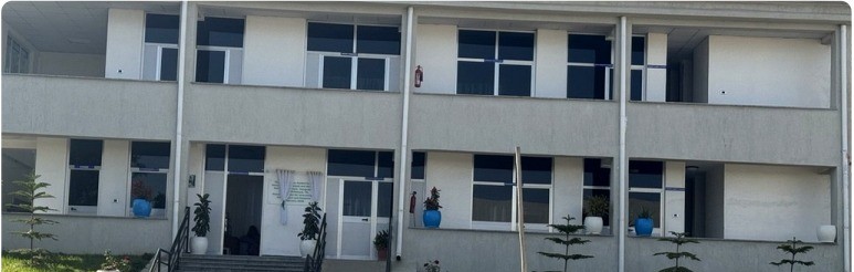 Completed clinic building