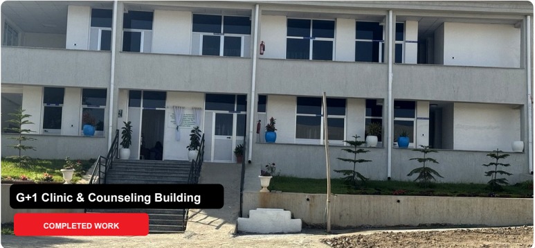 G+1 clinic and counseling building