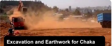 Excavation and earthwork for Chaka Project